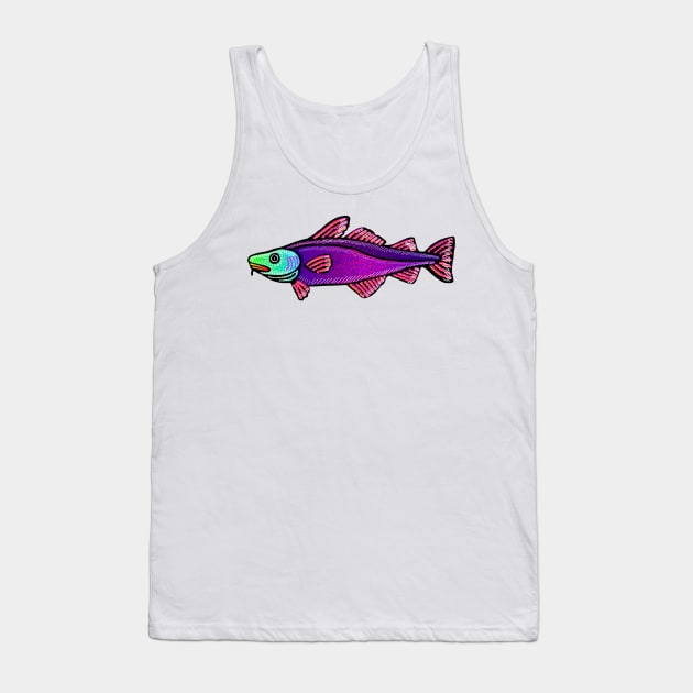 Bright Codfish Tank Top by GemmasGems